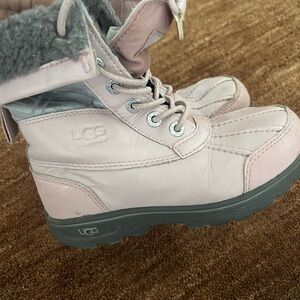 UGG Kids Light Pink Snow Boots